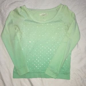 Maurices—Embellished Ombré Top